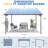 10' Outdoor Pergola Gazebo,Wall-Mounted Lean To Metal Awning Gazebo With Roof,Large Heavy Duty-113632984-113632987