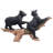 Black Bears on Log