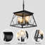 Lustres de ferme 4 lumières pour salle à manger chêne-620091118