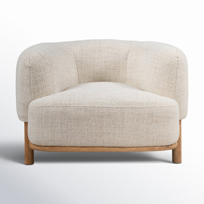 Moris Upholstered Barrel Chair