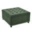 Carré avec surface et décor clouté, rangement pour bureau de chambre à coucher, siège moelleux, design, accents, look contemporain parfait pour le bureau
