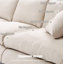 Canapé modulaire 110,24 po beige moderne avec méridienne gauche-1818367707-1818367706-1818367705