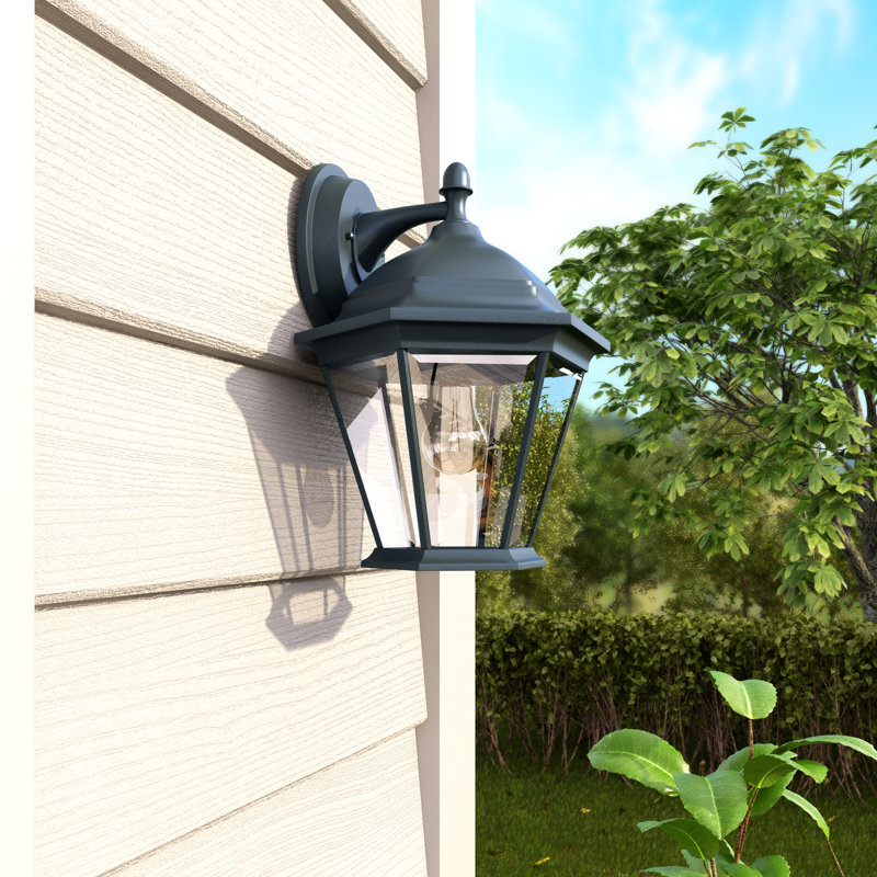 Allegan Wall Light, Black