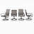 Leonard 4 - Person Patio Dining Set with Round Table