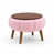 Pink/Walnut