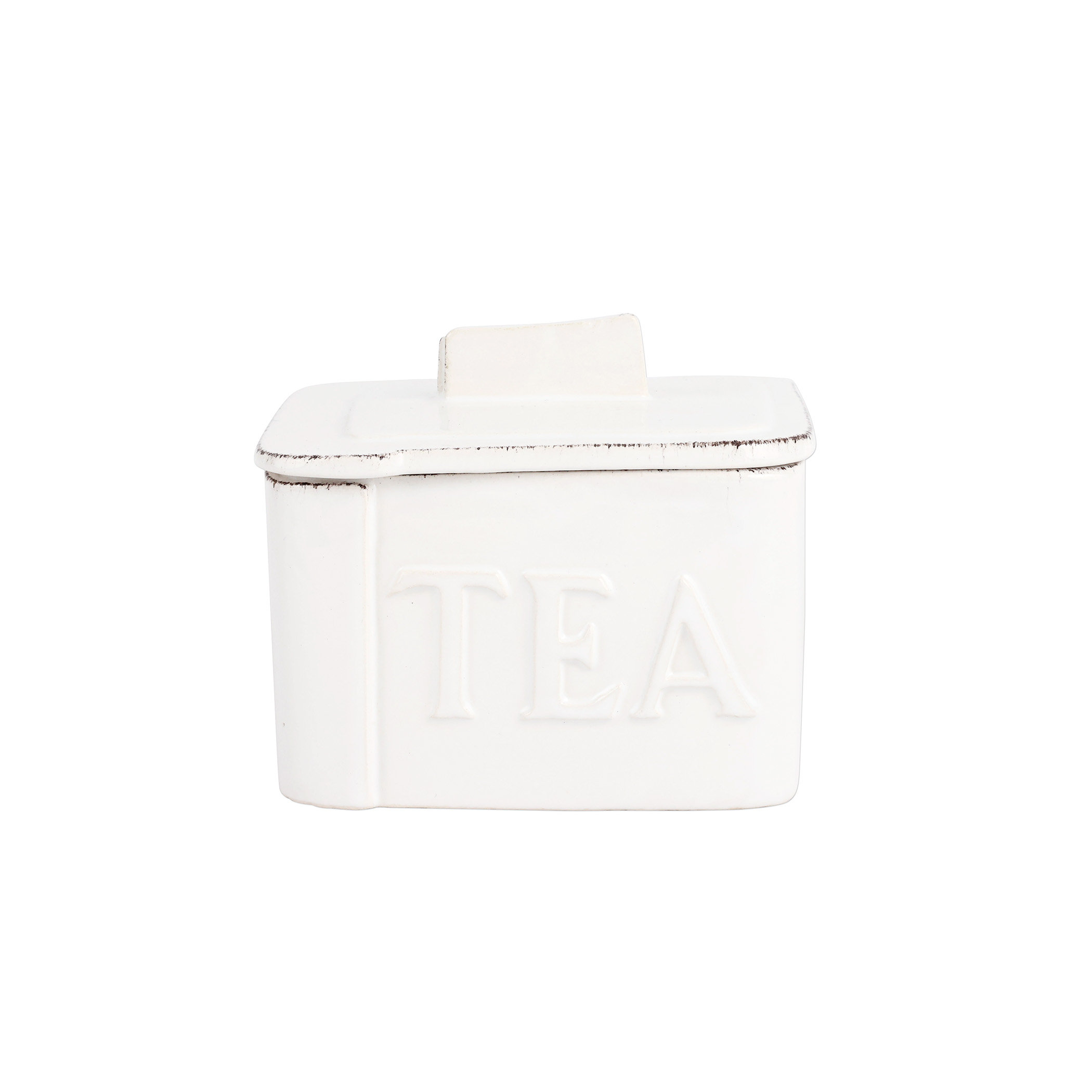 VIETRI Lastra Stoneware Tea Box | Wayfair