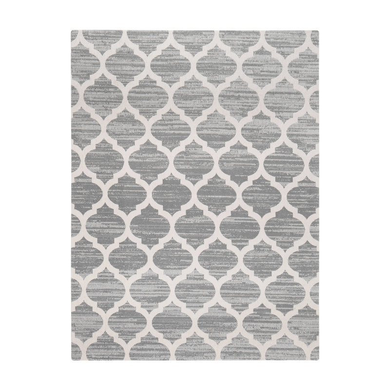 Mitte Straight Rectangular Chair Mat, Grey, 0.25" H x 48" W x 36" D