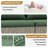 7-Piece Patio Conversation Set with Coffee Table and Cushions-1131246122-1107576649