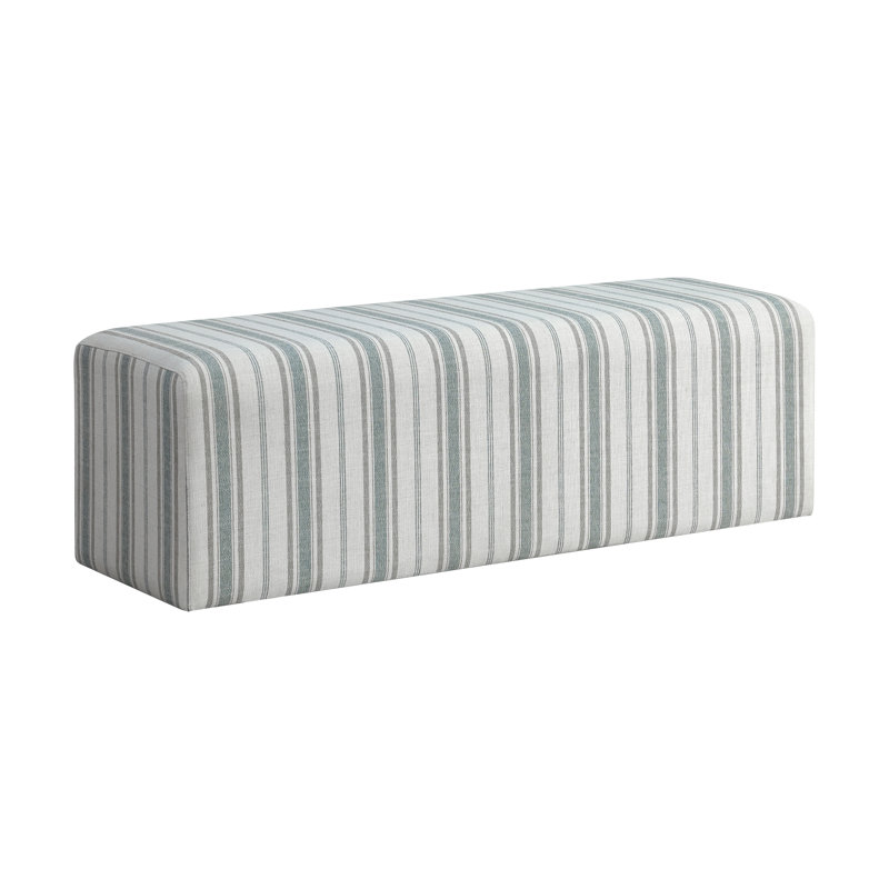 Banc de salle à manger rembourré avec roulettes