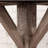 Vintage Style Round Solid Wood Dining Table-663026645