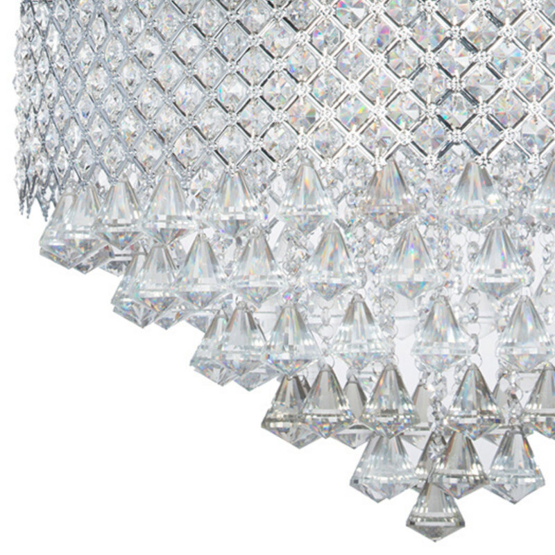 Luminaire suspendu en cristal 18 lumières