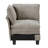 Contemporary 5 Modular In Dark , Chenille Upholstery, Plywood, High Padding, Adjustable Arm Pillows, Reversible Back Cushions, Removable Covers, Black Faux Wood Finish On Feet, 300Lbs Per Seat With