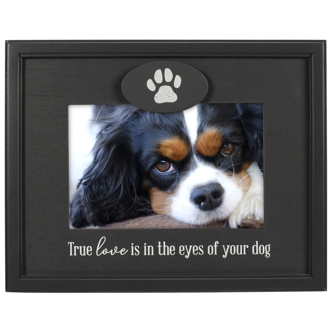 Black Matte Picture Frame with Mat Malden