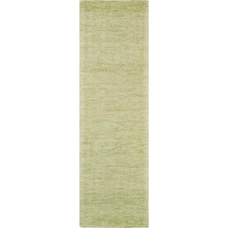 Bedias Solid Colour Hand Woven Area Rug, Runner 69 x 229cm