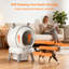 Polyethylene Plastic Self-Cleaning Litter Box