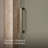 Revelpivot Shower Door, 70-In H X 31-1/8 - 36-In W, With 1/4-In Thick Frosted Glass