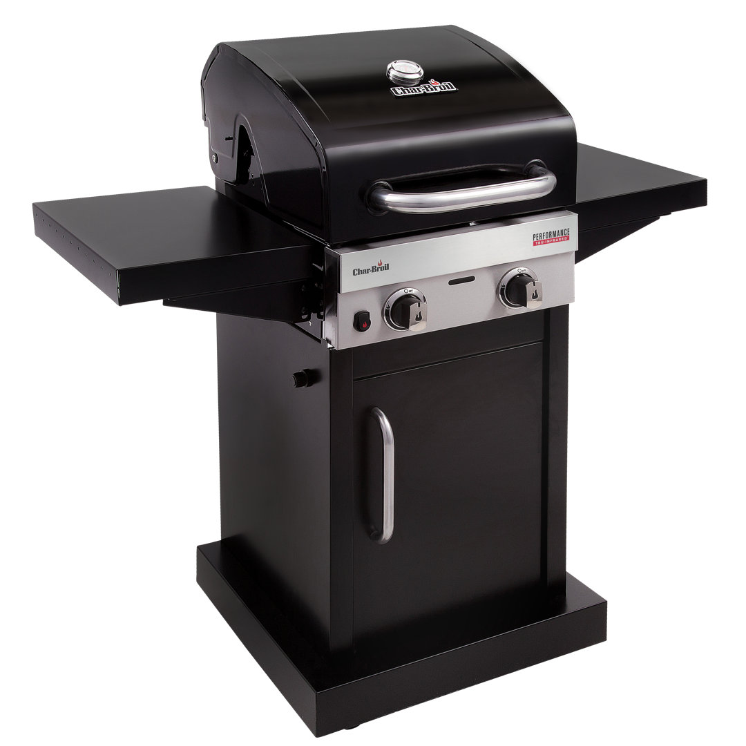 Char-Broil Performance Series  220B - 2 Burner Gas Barbecue Grill with TRU-Infrared  technology, Black Finish