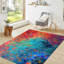 Tapis à motif doux exquis avec velours aux formes géométriques et aux couleurs vives, parfait pour ajouter une touche unique à n'importe quelle pièce de votre maison-1228974416