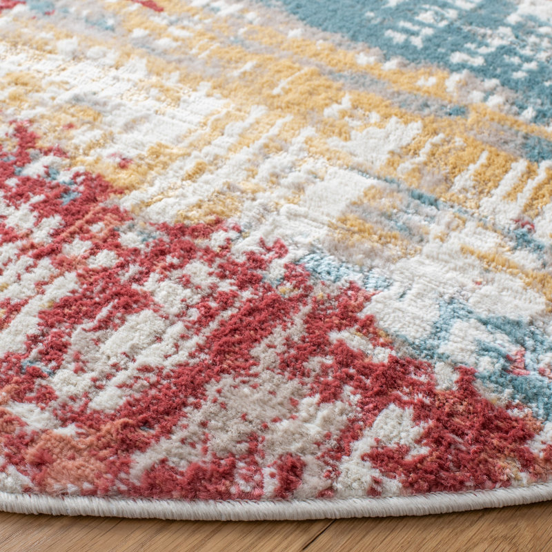 Tapis bordeaux, Carré 6 pi 7 po