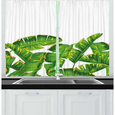 Pointed Kitchen Curtain
