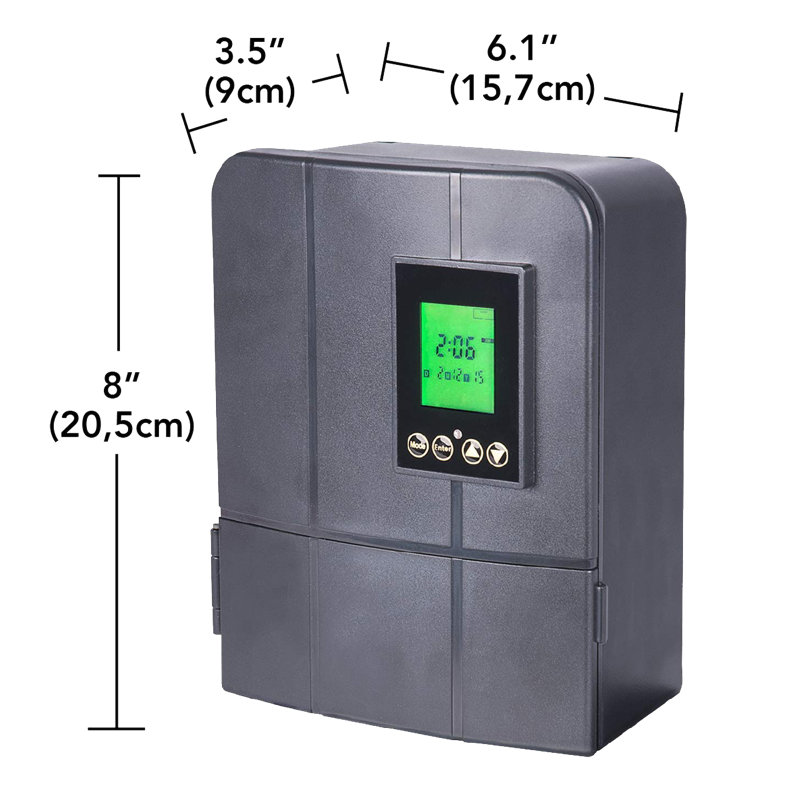 300W Low Voltage Transformer with Digital Timer and Photocell