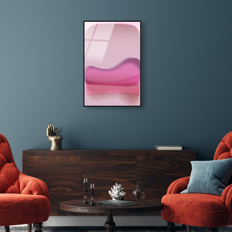 Dancing Lover II Print by Oliver Gal, 46"H x 31"W, Black Floater Frame