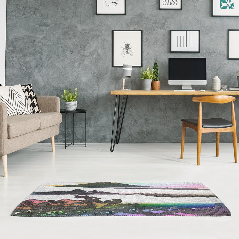 Chenille Indoor Rug, Rectangle 3' x 5'