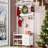 Hall Tree, Coat Rack with 17 Hooks & 2 Drawers, 6 in 1 Design Entryway Bench, Shoe Rack Hanging Rod