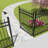 60'' H x 48'' W Black Metal Gate