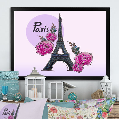 Été Paris, Tour Eiffel, reproduction sur toile flottante