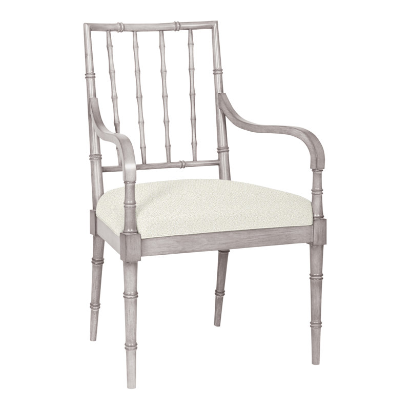 Libby Upholstered Armchair, Kenworth Pearl, Dove Gray