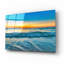 «Calm Aruba Blue» par Mark A Paulda, art mural en verre acrylique-2114256008