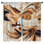 Rideaux abstraits abstraits et transparents - 2 panneaux