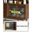 Vitrine murale simple