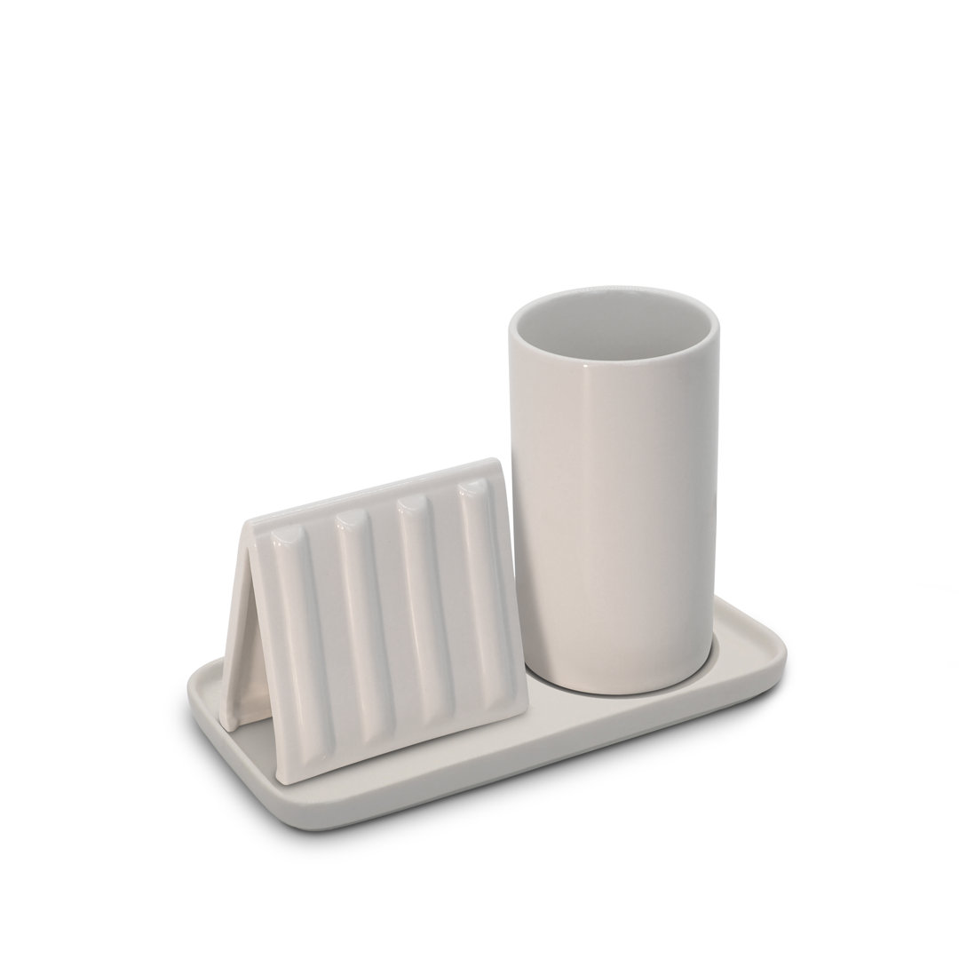 Emily Sponge and Brush Holder Klaywell