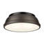 Plafonnier encastré 14 po Hulali-107150023-107150034