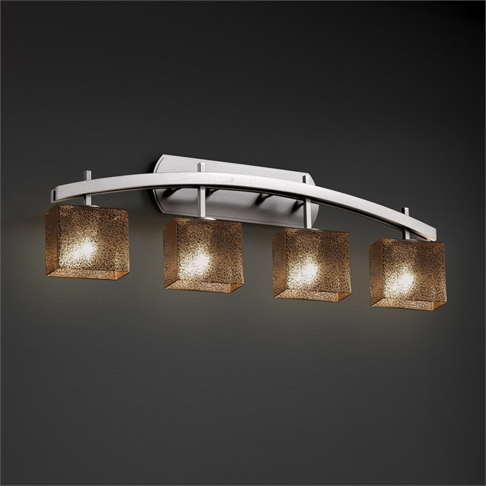 Casson 4 - Light Dimmable Bath Bar, Ribbon, Brushed Nickel