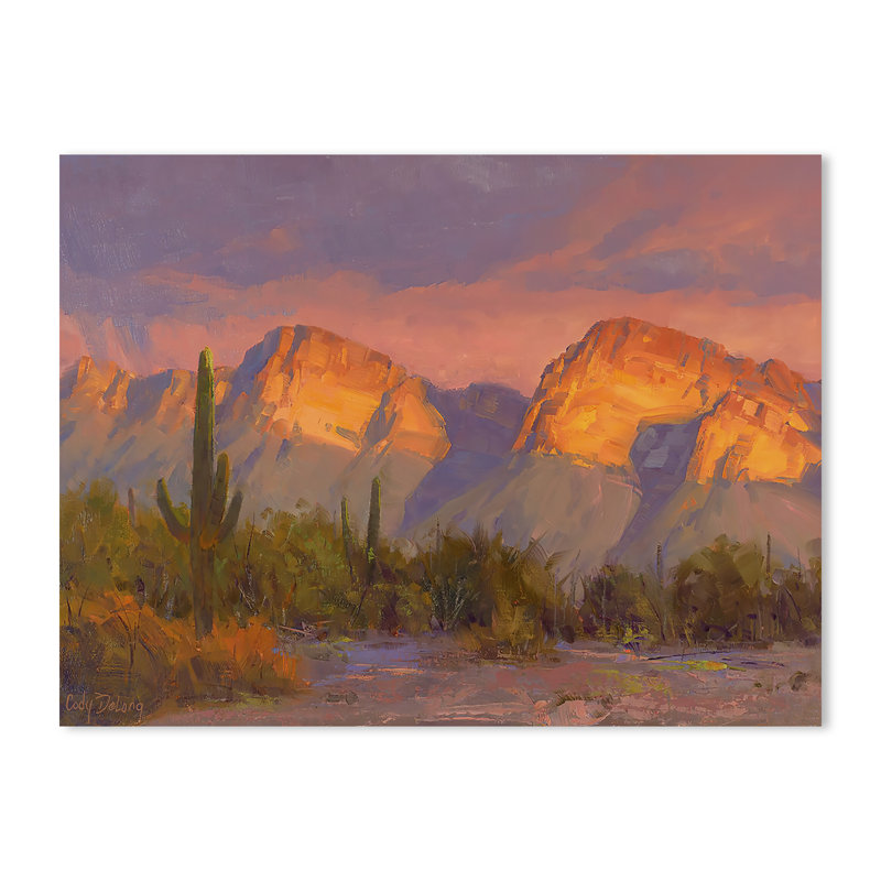 «Magic Hour», reproduction d'art sur toile tendue avec châssis, H 24 po x l 32 po