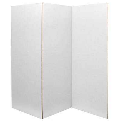 Kuuda High Cardboard Temporary Folding Screen
