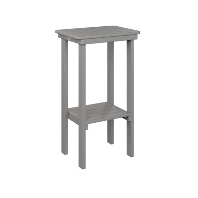 Rectangular Outdoor End Bar Table