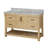 Gola 60'' Single Bathroom Vanity with Carrara Marble Top