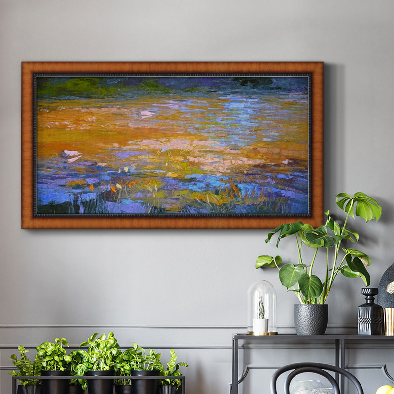 Indian Summer - Reproduction de photo sur toile, H 25 po x l 45 po x P 2,5 po