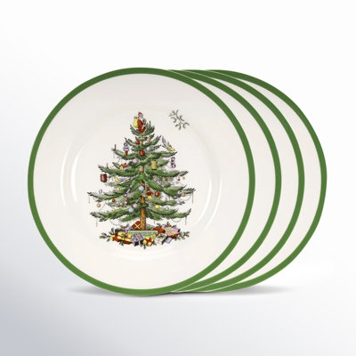 Spode Christmas Tree Dinner Plates