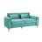 Barcaldine Velvet Loveseat-85462293