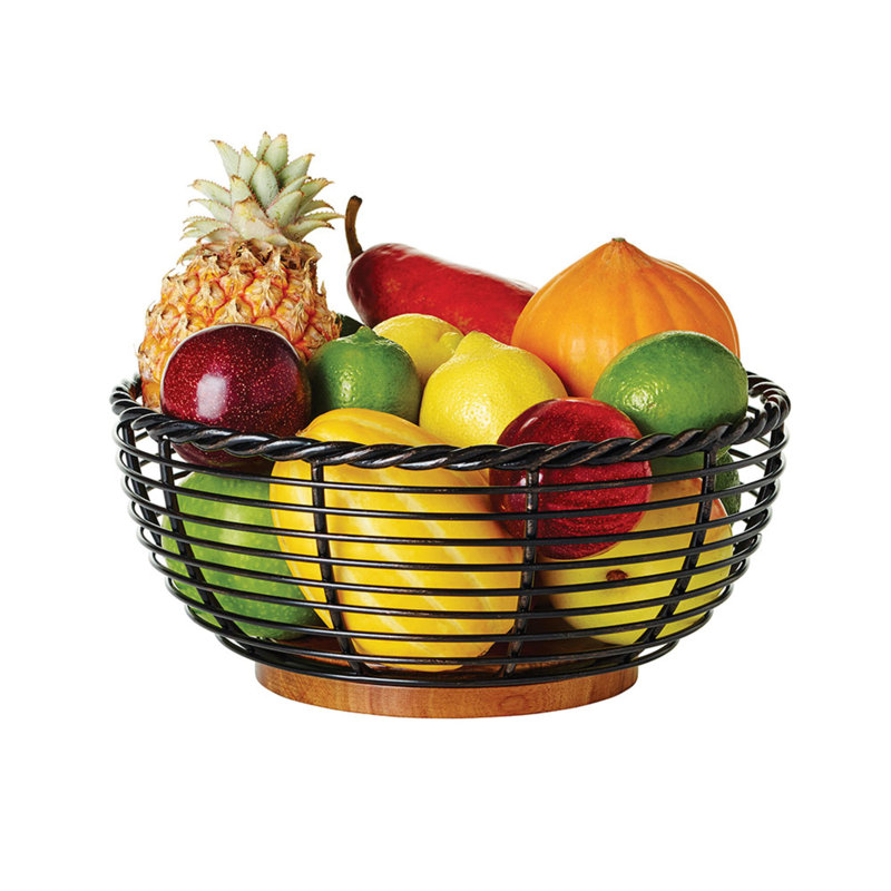 Panier de rangement pour fruits Gourmet Basics par Mikasa