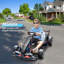 Kart électrique 36V avec siège réglable, voiture à la dérive alimentée par batterie-128488555