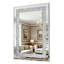 Grand miroir suspendu en cristal Crystal Diamond