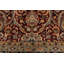 Tapis oriental rouge en laine 6 pi x 8 pi 6 po Patchell