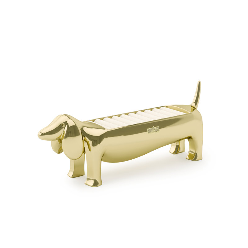 Umbra Dachsie Ring Holder, Brass