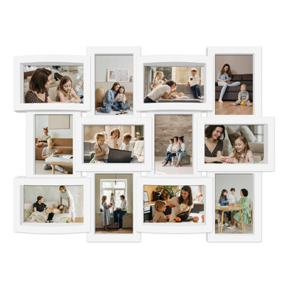 Gallery-style Wall Hanging 12-opening Picture Frame